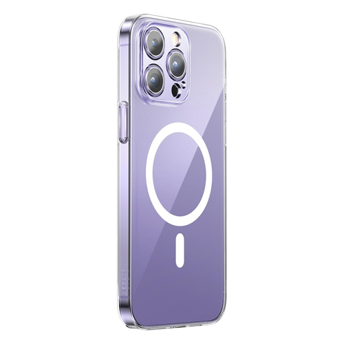 کاور موبایل بیسوس مدل Crystal Series Magnetic مناسب برای گوشی اپل iPhone 14 Pro Max به همراه محافظ صفحه نمایش