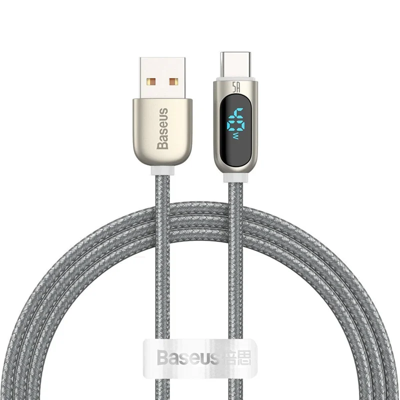 کابل تبدیل USB به USB-C بیسوس مدل Display Fast Charging-40w طول 1 متر