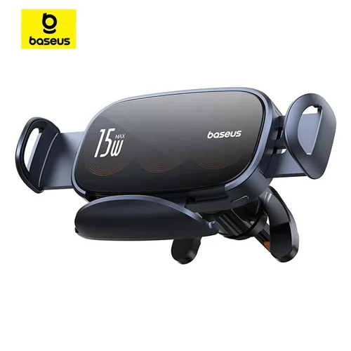 پایه نگهدارنده و شارژر بیسیم گوشی موبایل بیسوس مدل LightChaser BS-CM029