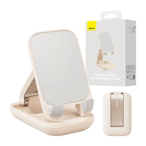 پایه نگهدارنده گوشی موبایل بیسوس مدل Seashell Series Folding Phone Stand