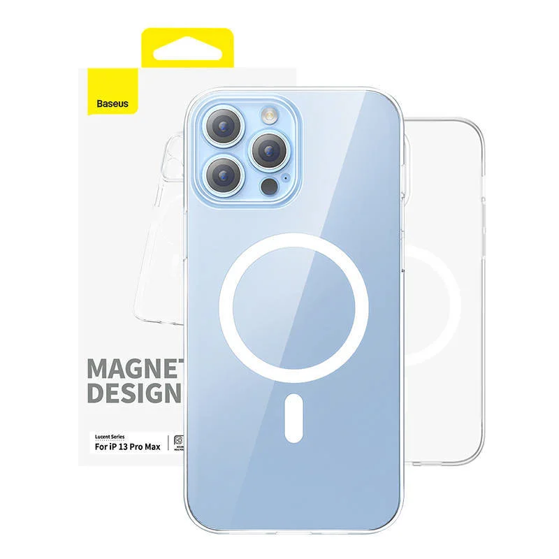 کاور مگ سیف بیسوس مدل Magnetic مناسب برای گوشی اپل iPhone 13 Pro Max